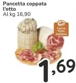 Famila Pancetta coppata l'etto offerta