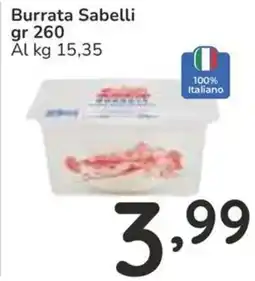 Famila Burrata Sabelli offerta