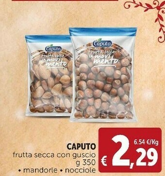 Deco Supermercati Frutta secca con guscio offerta