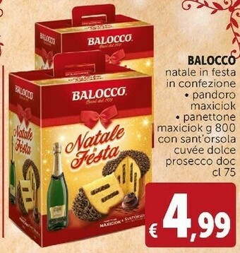 Deco Supermercati Il pandoro maxi ciok 800 g(ml) offerta