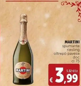 Deco Supermercati Spumante riesling oltrepo pavese doc 75 cl offerta