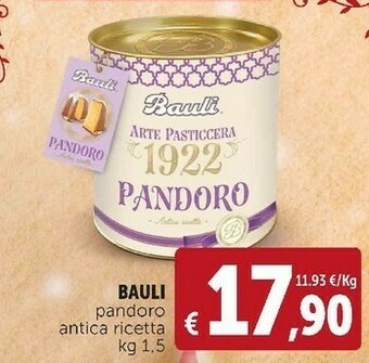 Deco Supermercati Pandoro antica ricetta offerta