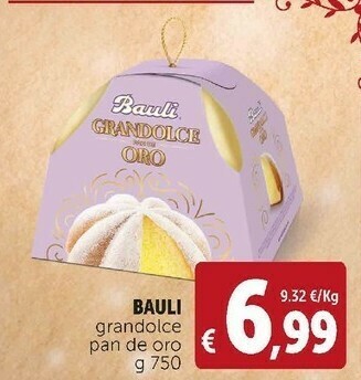 Deco Supermercati Grandolce pan de oro offerta