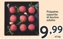 Famila Polpette saporite di bovino adulto offerta