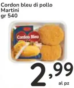 Famila Cordon bleu di pollo Martini offerta