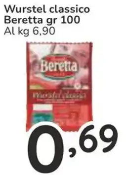 Famila Wurstel classico Beretta offerta