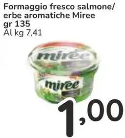 Famila Formaggio fresco salmone/erbe aromatiche Miree offerta