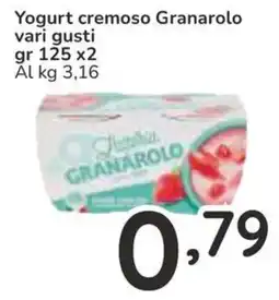 Famila Yogurt cremoso Granarolo vari gusti offerta