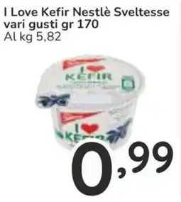 Famila I Love Kefir Nestlé Sveltesse vari gusti offerta