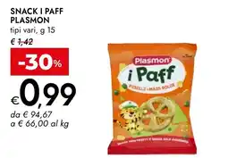 Bennet Snack i paff PLASMON offerta