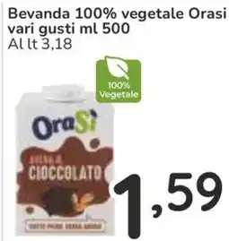 Famila Bevanda 100% vegetale Orasi vari gusti offerta
