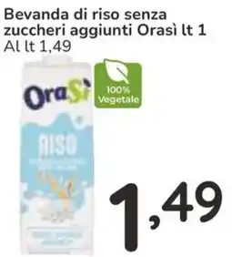 Famila Bevanda di riso senza zuccheri aggiunti Orasì offerta