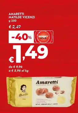 Bennet Amaretti MATILDE VICENZI offerta