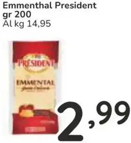 Famila Emmenthal President offerta