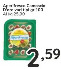 Famila Aperifresco Camoscio D'oro vari tipi offerta