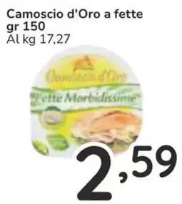 Famila Camoscio d'Oro a fette offerta