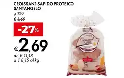 Bennet Croissant sapido proteico SANTANGELO offerta