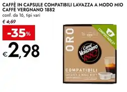 Bennet Caffè in capsule compatibili lavazza a modo mio fredde infusioni caffè vergnano 1882 conf. da, tipi vari offerta