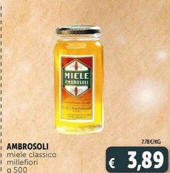 Deco Supermercati Miele millefiori 500 g(ml) offerta