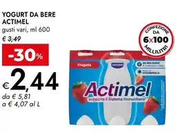 Bennet Yogurt da bere ACTIMEL offerta