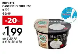 Bennet Burrata CASEIFICIO PUGLIESE offerta