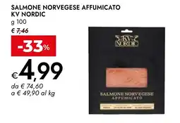Bennet Salmone norvegese affumicato KV NORDIC offerta