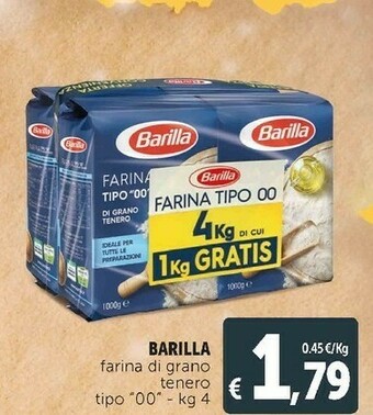 Deco Supermercati Farina di grano tenero tipo 00 offerta