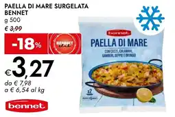 Bennet Paella di mare surgelata BENNET offerta