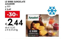 Bennet Le birbe surgelate AMADORI offerta