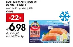 Bennet Fiori di pesce surgelati CAPITAN FINDUS offerta