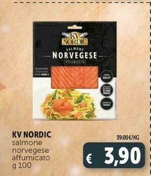Deco Supermercati Salmone norvegese affumicato 100 g(ml) offerta
