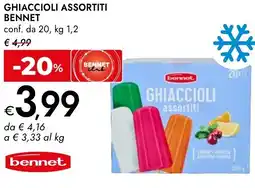 Bennet Ghiaccioli assortiti BENNET conf. da offerta