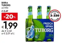 Bennet Birra TUBORG offerta