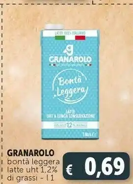 Deco Supermercati Bontà leggera latte uht 1,2% offerta