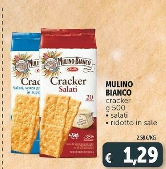 Deco Supermercati Sfoglia di grano crackers salati 500 g(ml) offerta