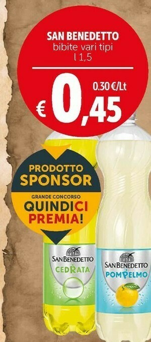 Deco Supermercati Bibite offerta