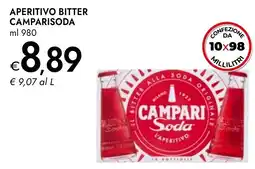 Bennet Aperitivo bitter CAMPARI SODA offerta