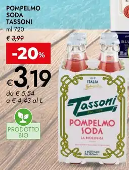 Bennet POMPELMO SODA TASSONI offerta