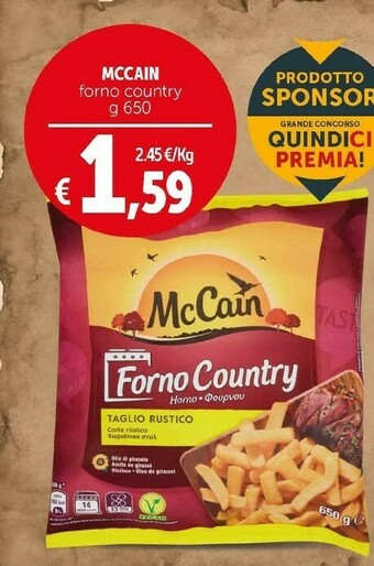 Deco Supermercati Forno country offerta