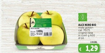 Deco Supermercati Bio mele golden offerta