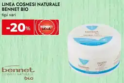 Bennet Linea cosmesi naturale BENNET BIO tipi vari offerta