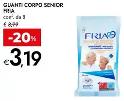 Bennet Guanti corpo senior FRIA conf. da 8 offerta
