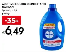Bennet Additivo liquido disinfettante NAPISAN tipi vari offerta