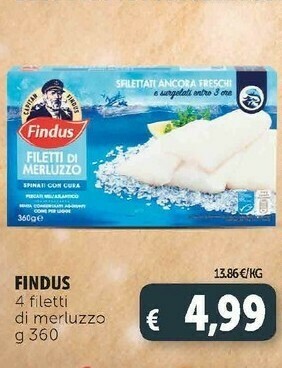 Deco Supermercati Filetti di merluzzo offerta