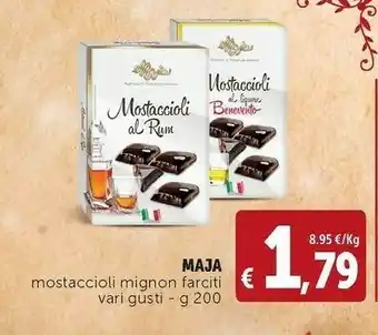 Mostaccioli mignon farciti