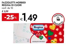 Bennet Fazzoletti morbidi regina di cuori conf. da 10 offerta