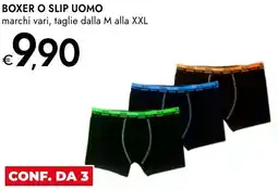 Bennet Boxer o slip uomo marchi vari, taglie dalla m alla xxl offerta