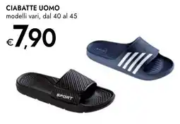Bennet CIABATTE UOMO modelli vari, dal 40 al 45 offerta