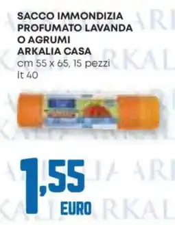 Sacco immondizia profumato lavanda o agrumi ARKALIA CASA