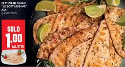 Pam Fettine di pollo "le sottilissime" AIA offerta